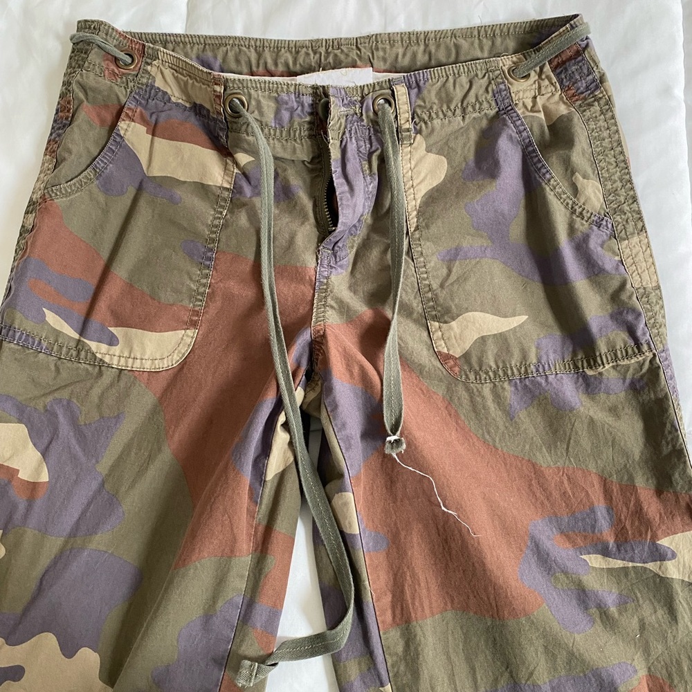 camo cargo pant